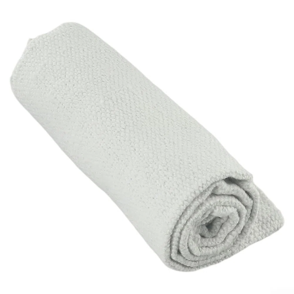 Gdfnmogo Tappetino isolante in fibra di ceramica, resistente al calore, resistente a temperature fino a 1260 ℃, per la protezione delle condutture della porta del forno (0,5 m x 1 m)
