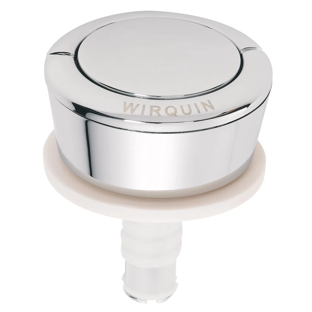 Wirquin 19007001 Jollyflush Single Flush cromato wc pulsante, multicolore
