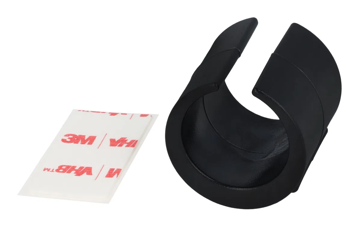 GleitGut 4 feltrini in plastica per tubi rotondi, per cantilever con e senza perni (28 – 30 mm senza tenoni)