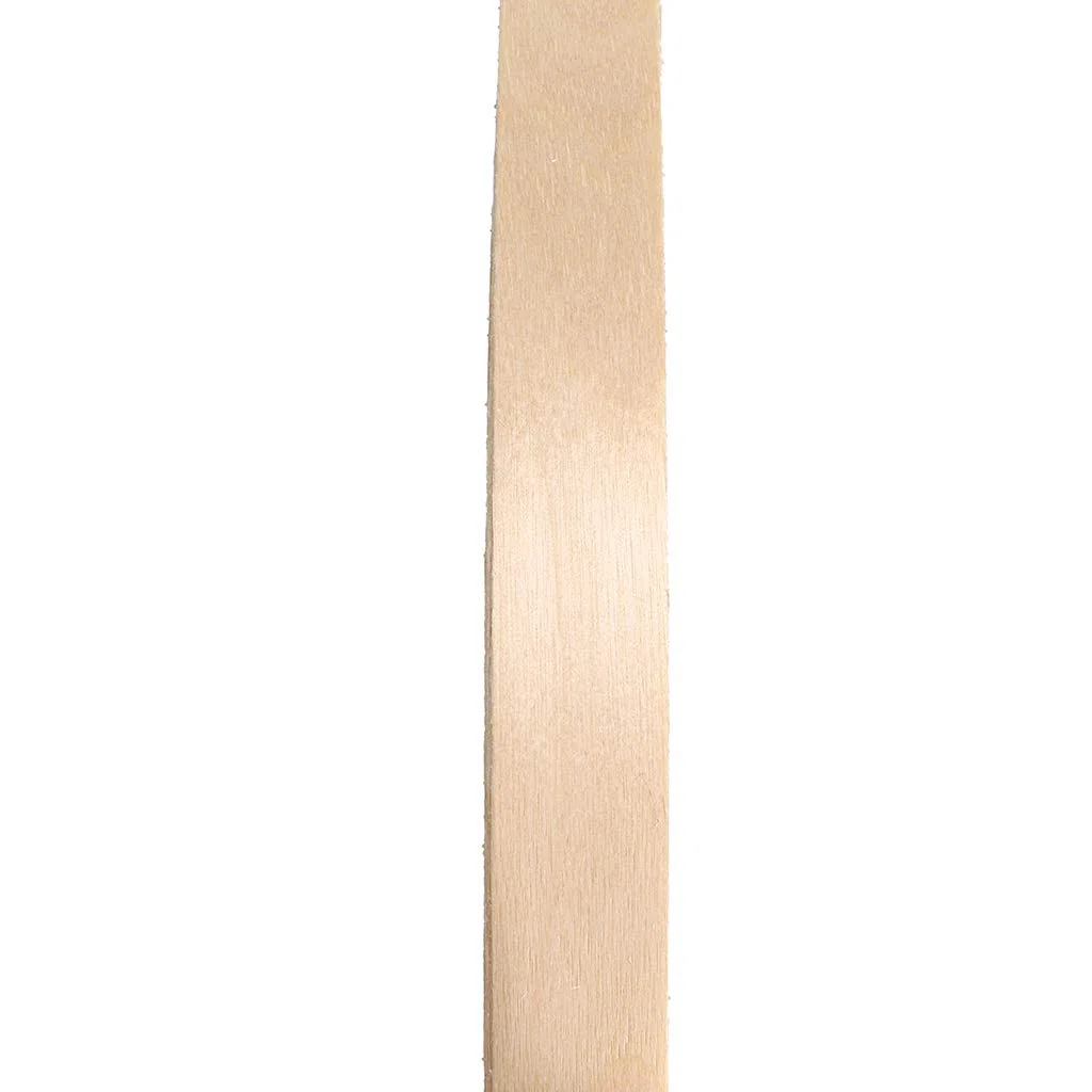 Skelang Impiallacciatura adesiva, impiallacciatura di legno, bordo in melamina, 19 mm × 15 m per ripiano, armadio, telaio dell'anta (betulla)