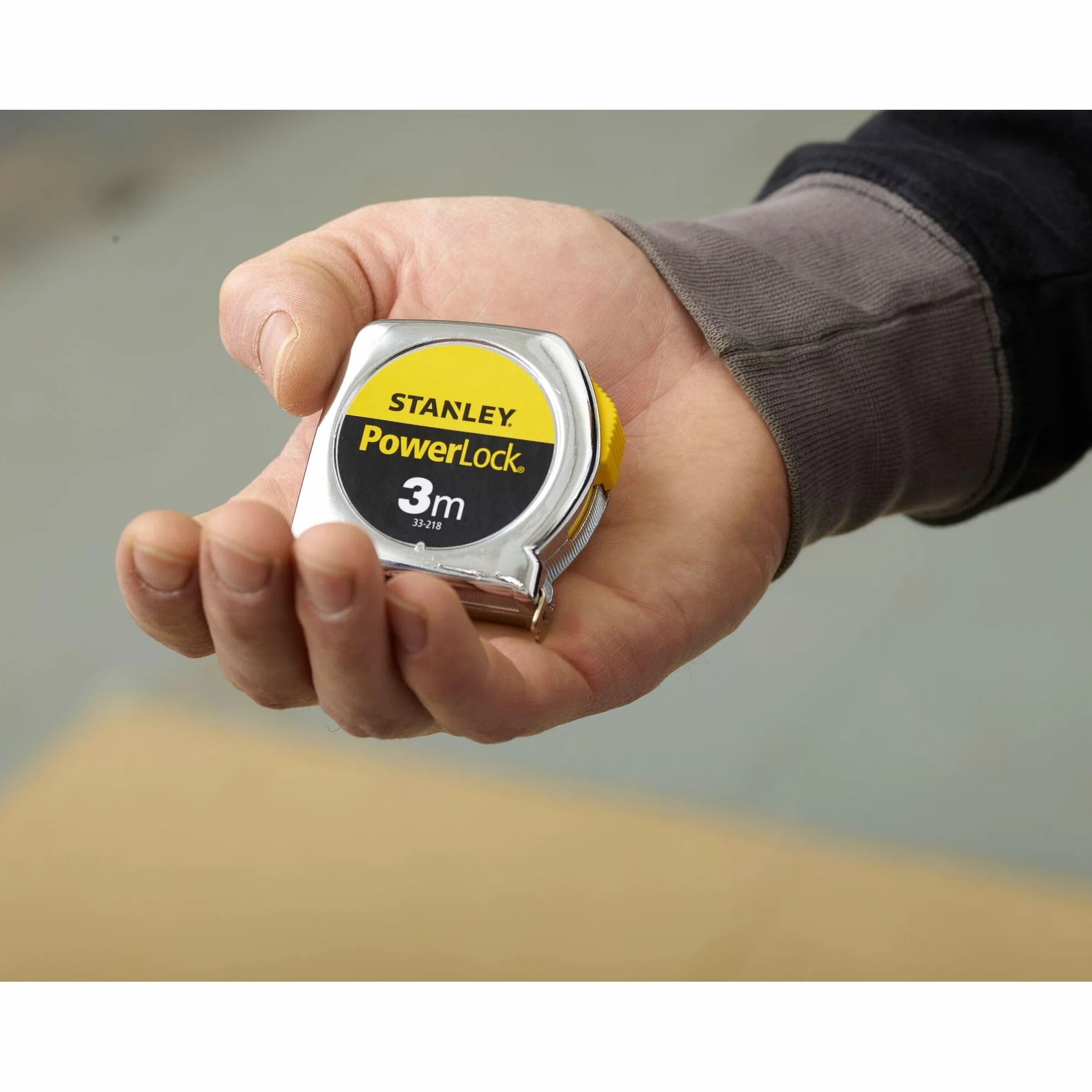 STANLEY 1-33-218 Flessometro Powerlock, 3 m x 12,7 mm