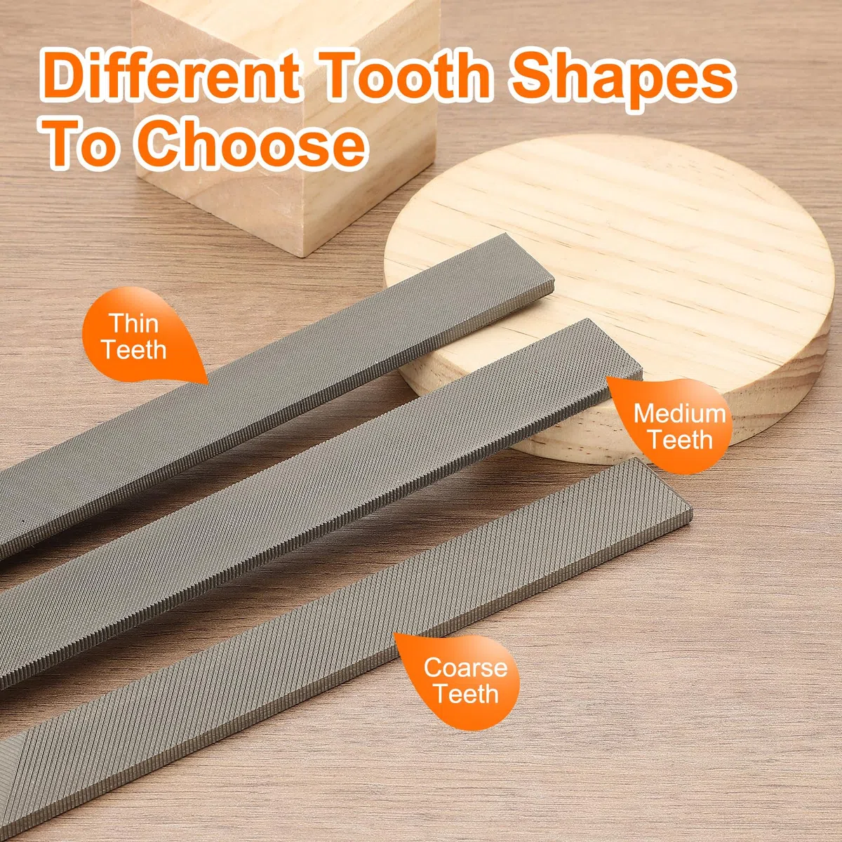 QUARKZMAN Lima Piatta A Dente Medio Taglio Doppio 4" Acciaio Alto Carbonio Senza Manico Per Sbavatura Metallo Legno