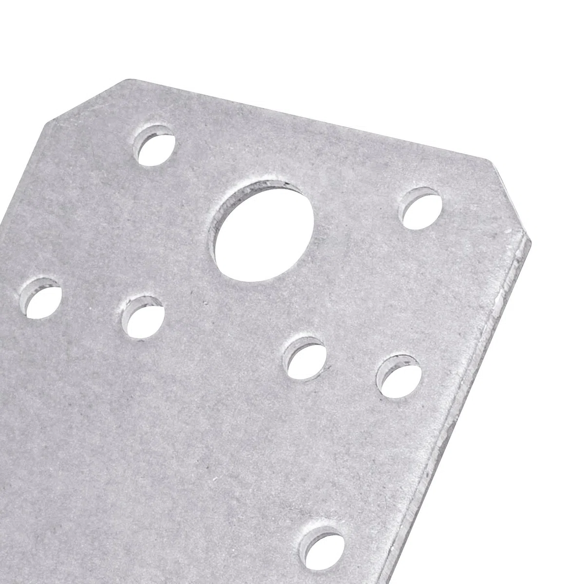 Parotec 10 Pezzi Angolare Metallico 135° per Edilizia Montaggio 70 x 70 x 55 x 2,5 mm Supporto Travi Pesante Angolo in Acciaio Zincato per Collegamenti Strutturali e Travetti
