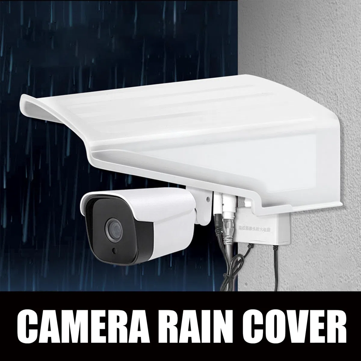Copertura per fotocamera, protezione per fotocamera ad anello,Copertura per fotocamera con parasole antipioggia | Tetto protettivo, protezione per telecamera esterna, protezione per telecamera da giar
