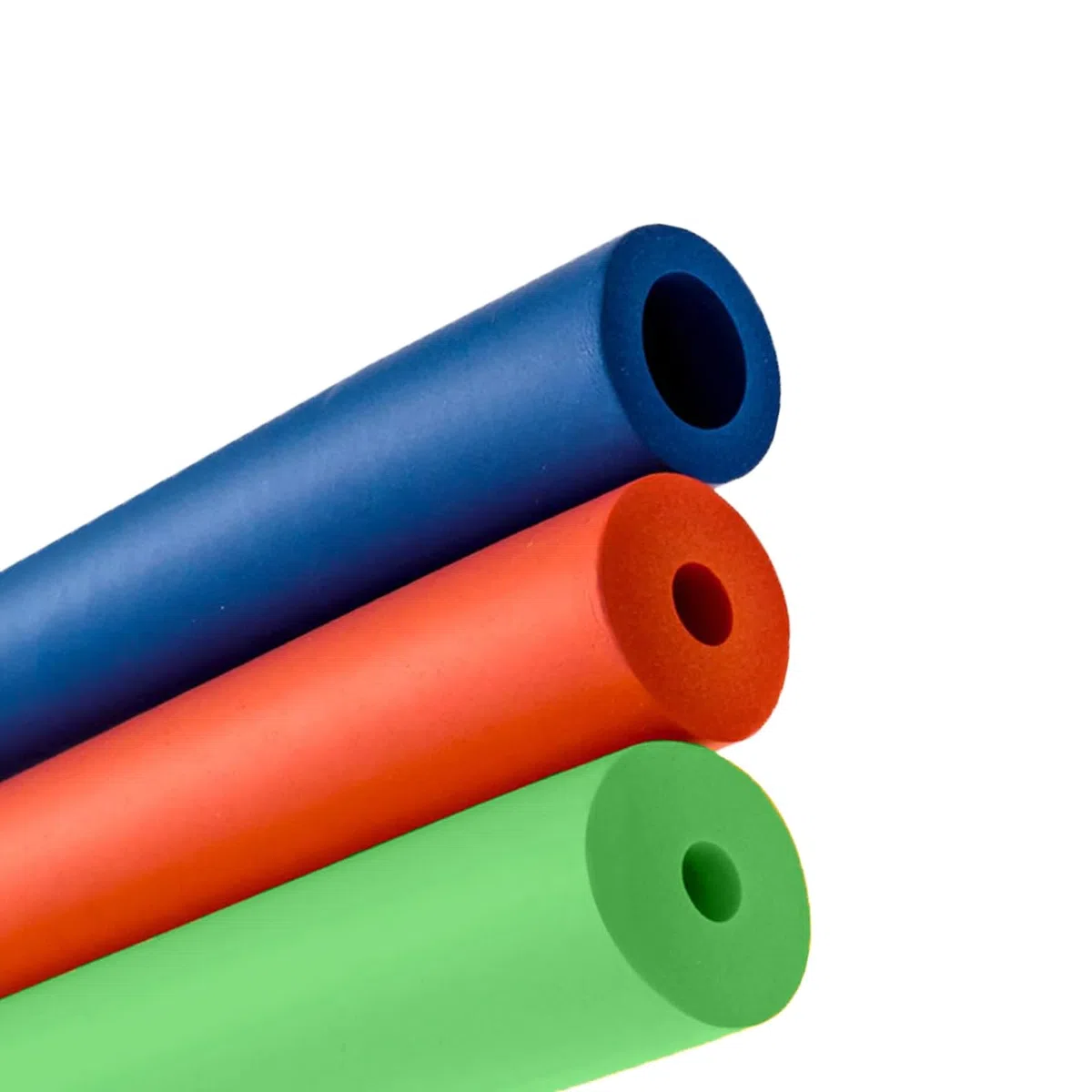 Generico Tubo Isolamento Tubi in Schiuma, Gomma Isolamento Tubo Rivestimento, Tubi in Gommapiuma Tubolare per Trampolino Maniglia della Macchina da Esercizio e Portapacing(Blu,6mm x 15mm x 2.0m)