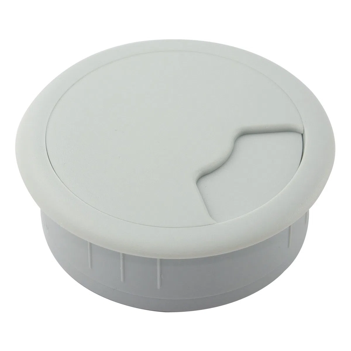 VASALAT D60mm Vas123 Passaggio Cavo 60 mm Grigio Chiaro SB-1, grigio chiaro, ø60 Hellgrau | 1 STK