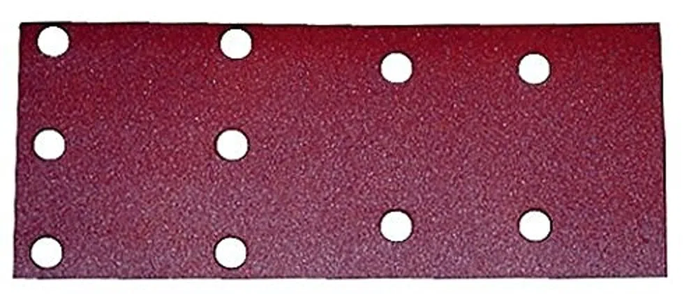 Makita P-42905 - Pack 10 lijas perforadas 100x240 mm para BO4566-BO4563 grano 120
