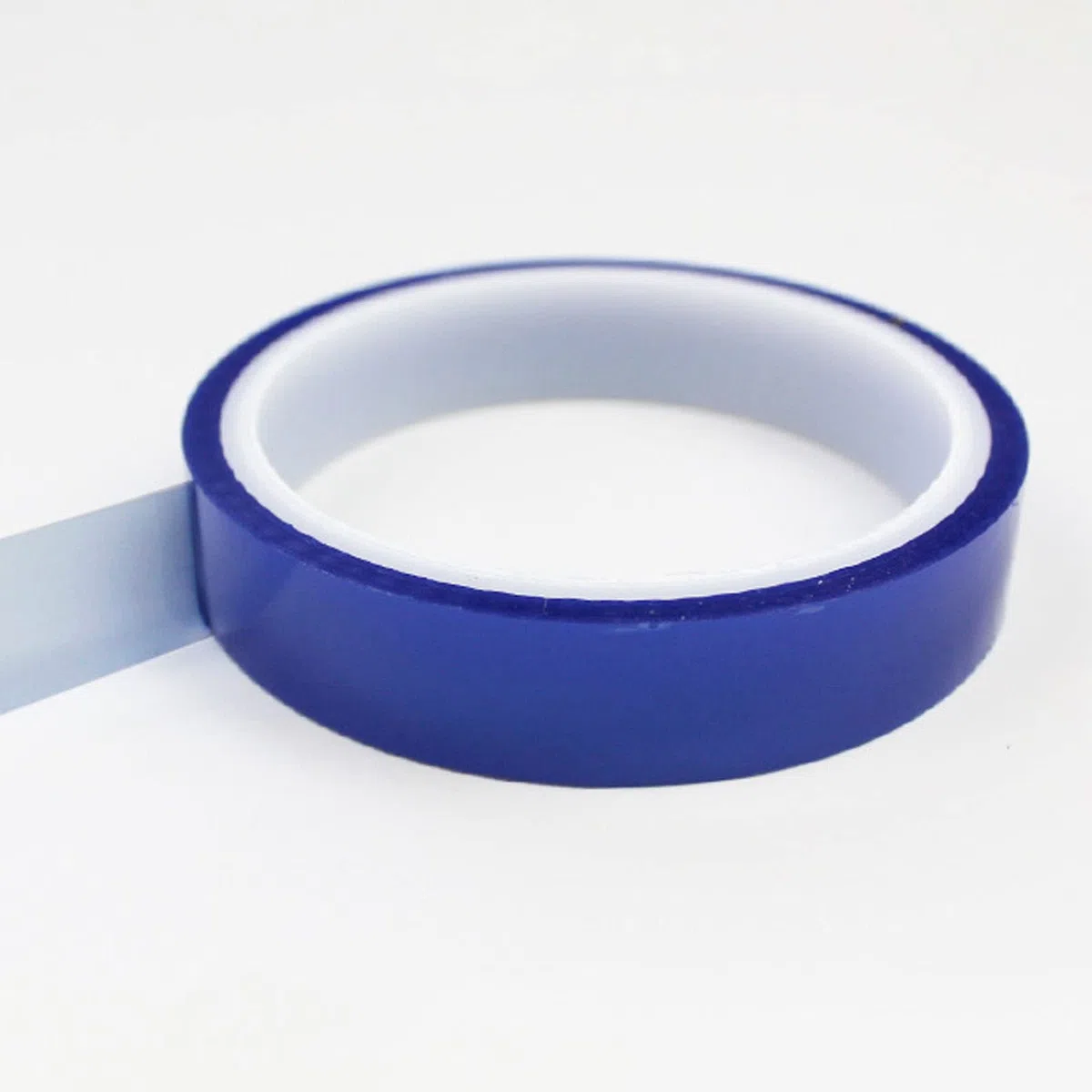 2 rotoli Nastro ad Alta Temperatura,Nastro Termico Blu,ad alta temperatura nastro in PET con adesivo in silicone,per Chipset di Stampa,Auto Ufficio Scuola DIY(10mm*33m)