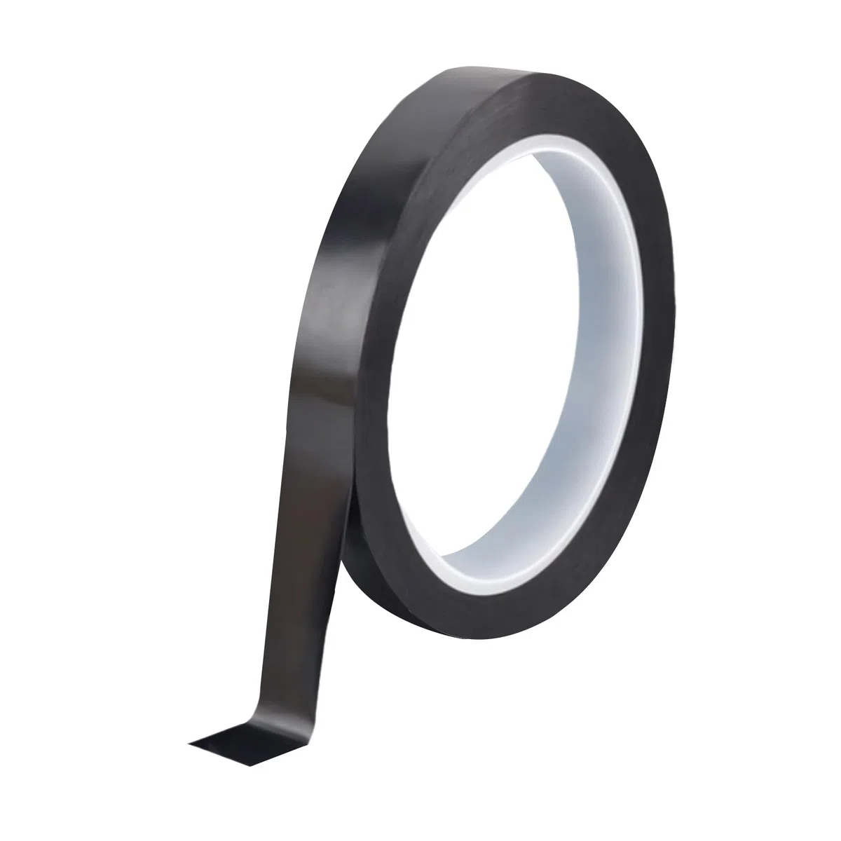Misuyue Nastro antistatico Kapton spesso 0,055 mm, per stampante 3D, verniciatura a polvere, sublimazione e circuiti stampati isolanti, nero (10 mm)