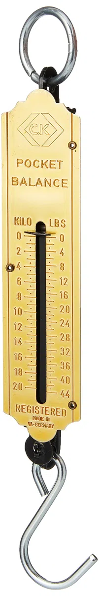 Best Price Square CK TOOLS T6202 044 - TASCA BILANCIO, 20 kg, gancio in latta